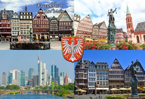 Frankfurt kühlschrankmagnet - frankfurt,