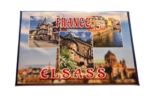 Elsass kühlschrankmagnet - elsass, kühlschrankmagnet-