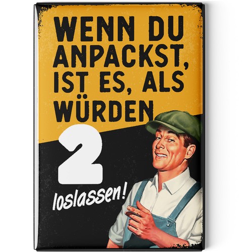 Kühlschrankmagnete lustig