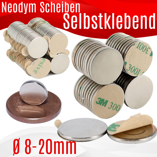 Neodym magnet selbstklebend - neodym,