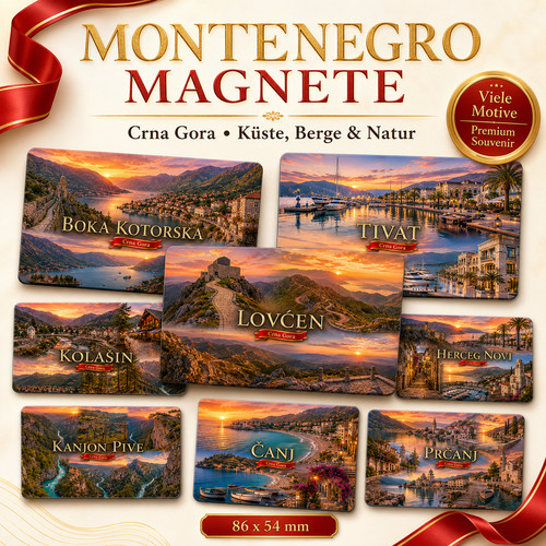 Montenegro magnet - montenegro,