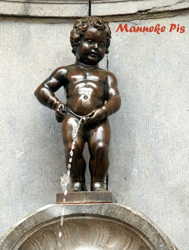 Brüssel manneken pis - –,