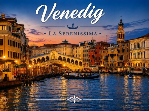 Kühlschrankmagnet venedig - venedig, –