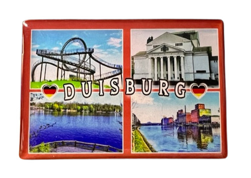 Duisburg kühlschrankmagnet - ,