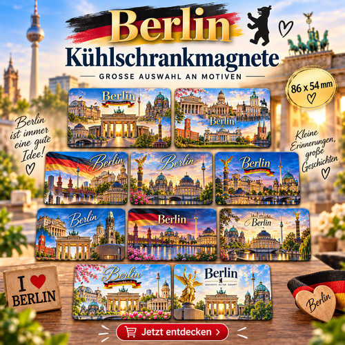 Berlin kühlschrankmagnet - berlin,