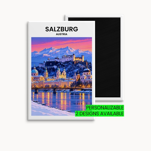 Salzburg kühlschrankmagnet - salzburg,