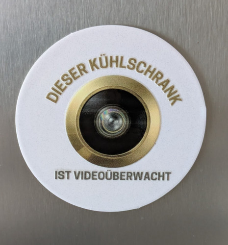 Kühlschrankmagnet rund sowie