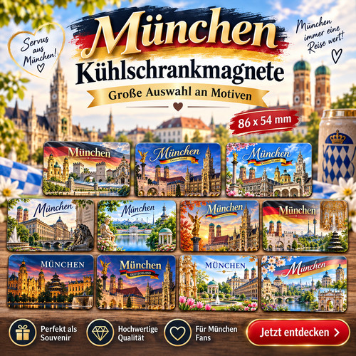 München kühlschrankmagnet - münchen,